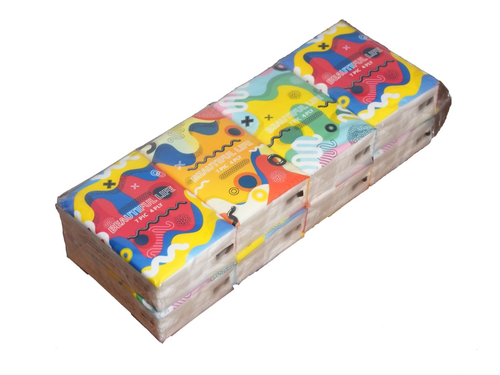 portable soft pack tissues