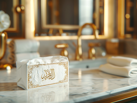 Arabic labeled soft pack