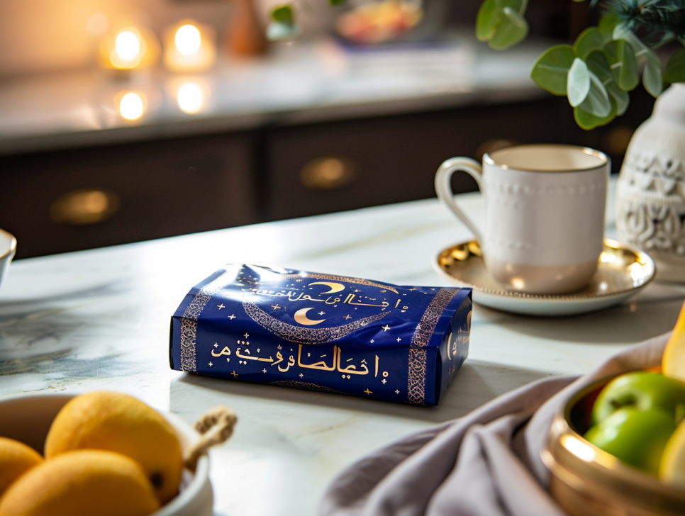 Ramadan tissue pack for seasonal promotions