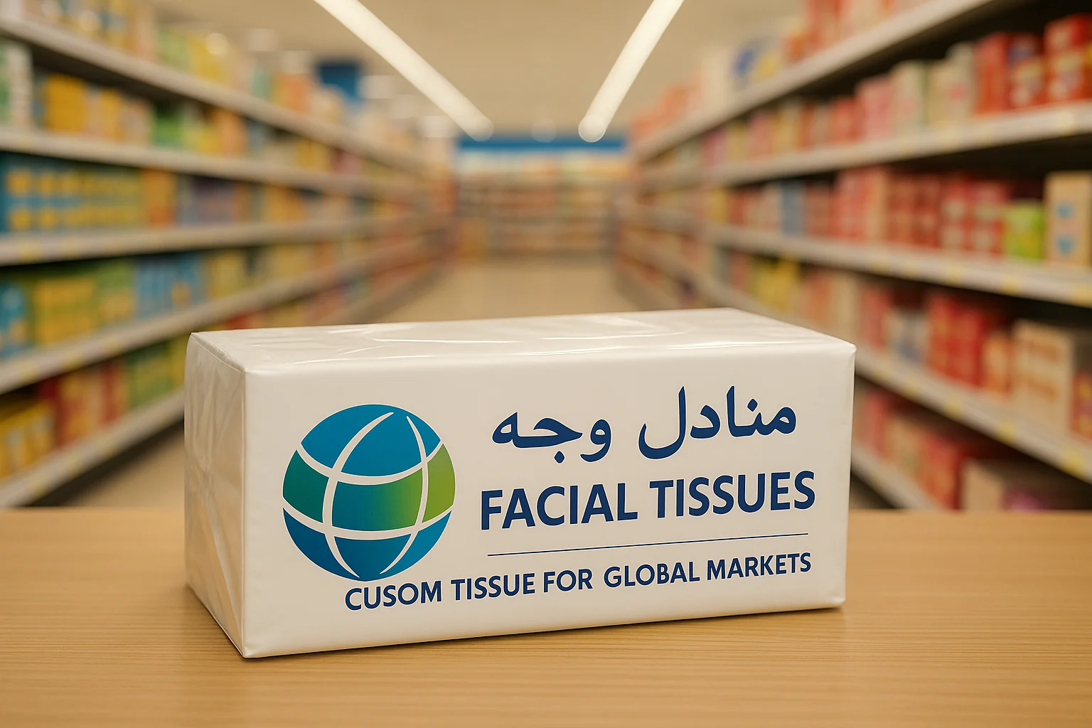 custom tissue for global markets