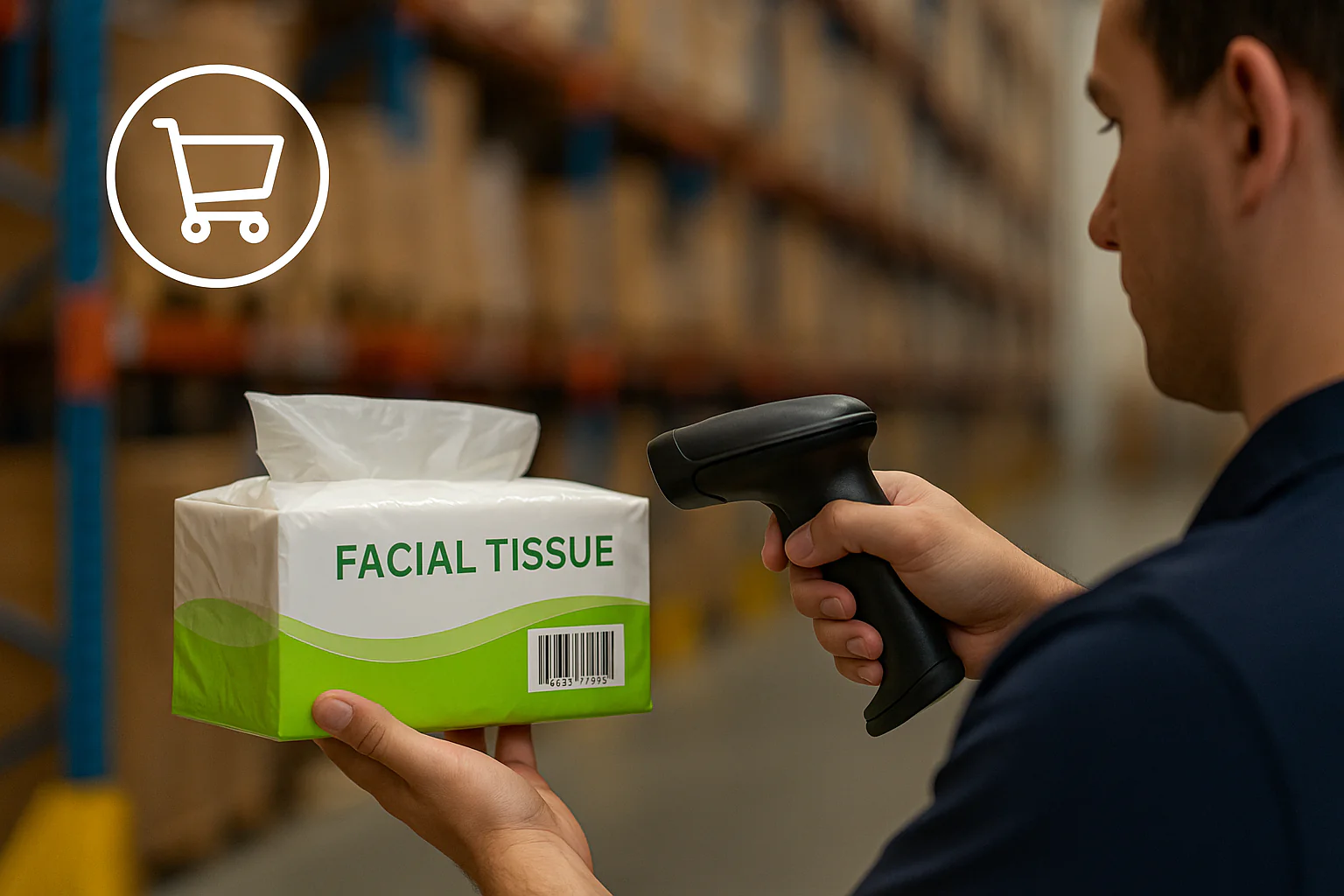 soft pack tissue for e-commerce