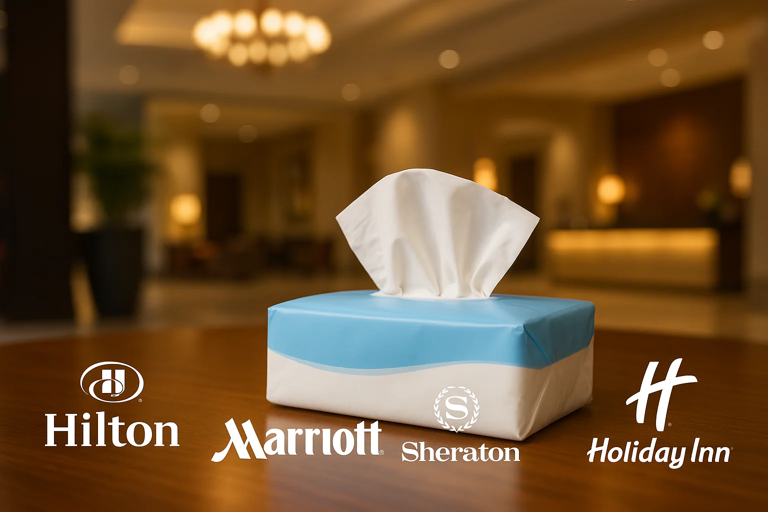 3 ply soft pack tissues hotel