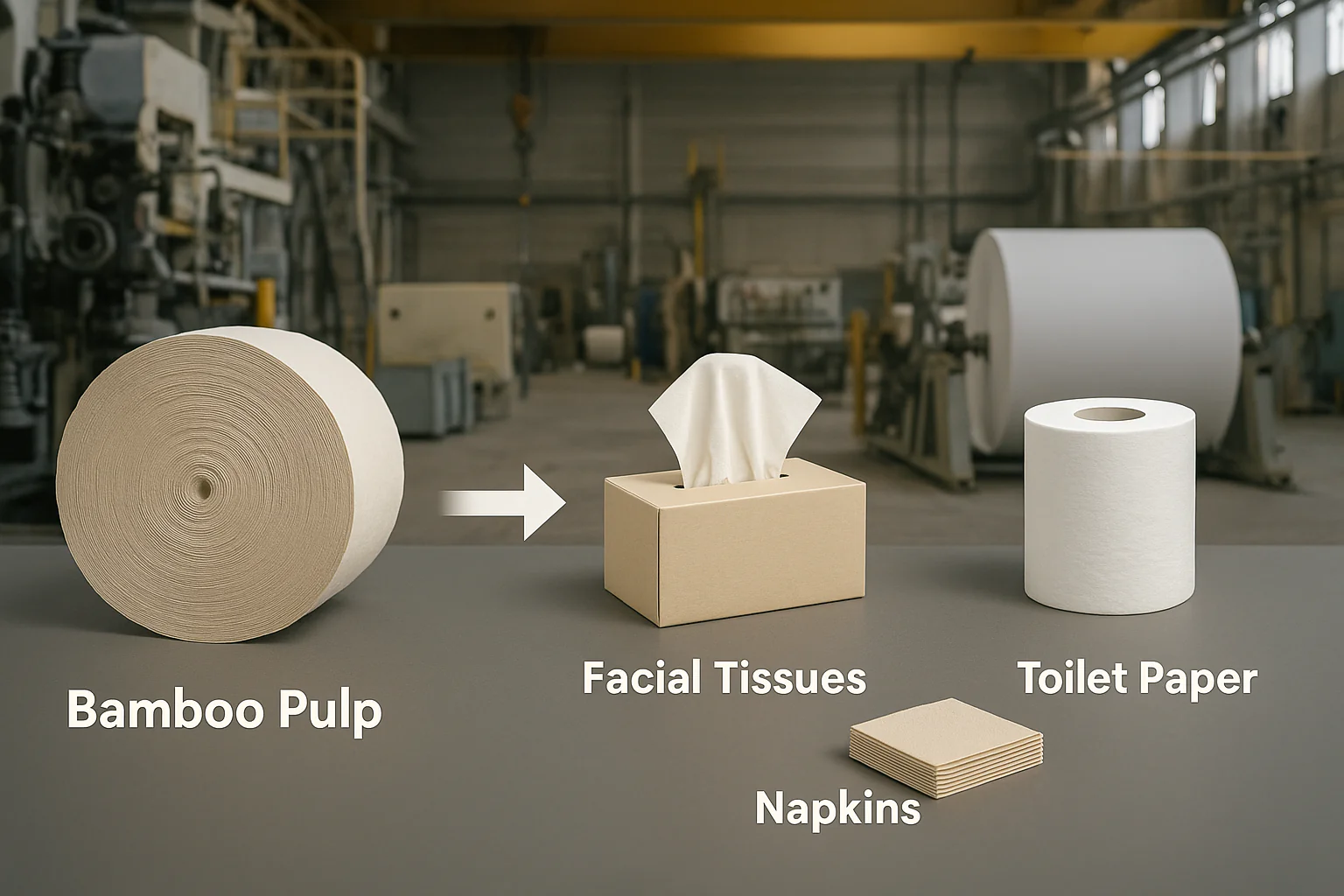 Bamboo Tissue Production Factory