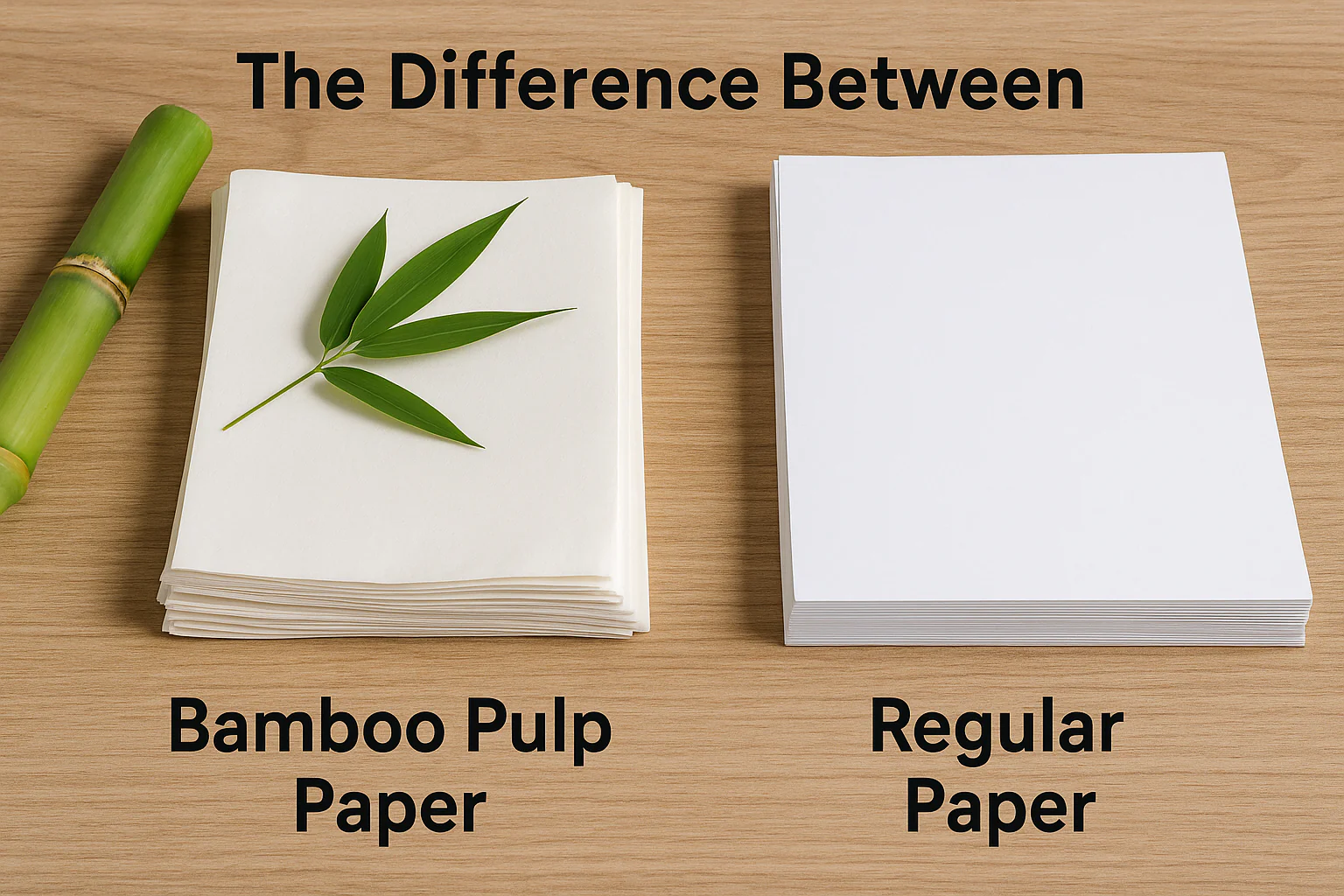 Bamboo paper comparison