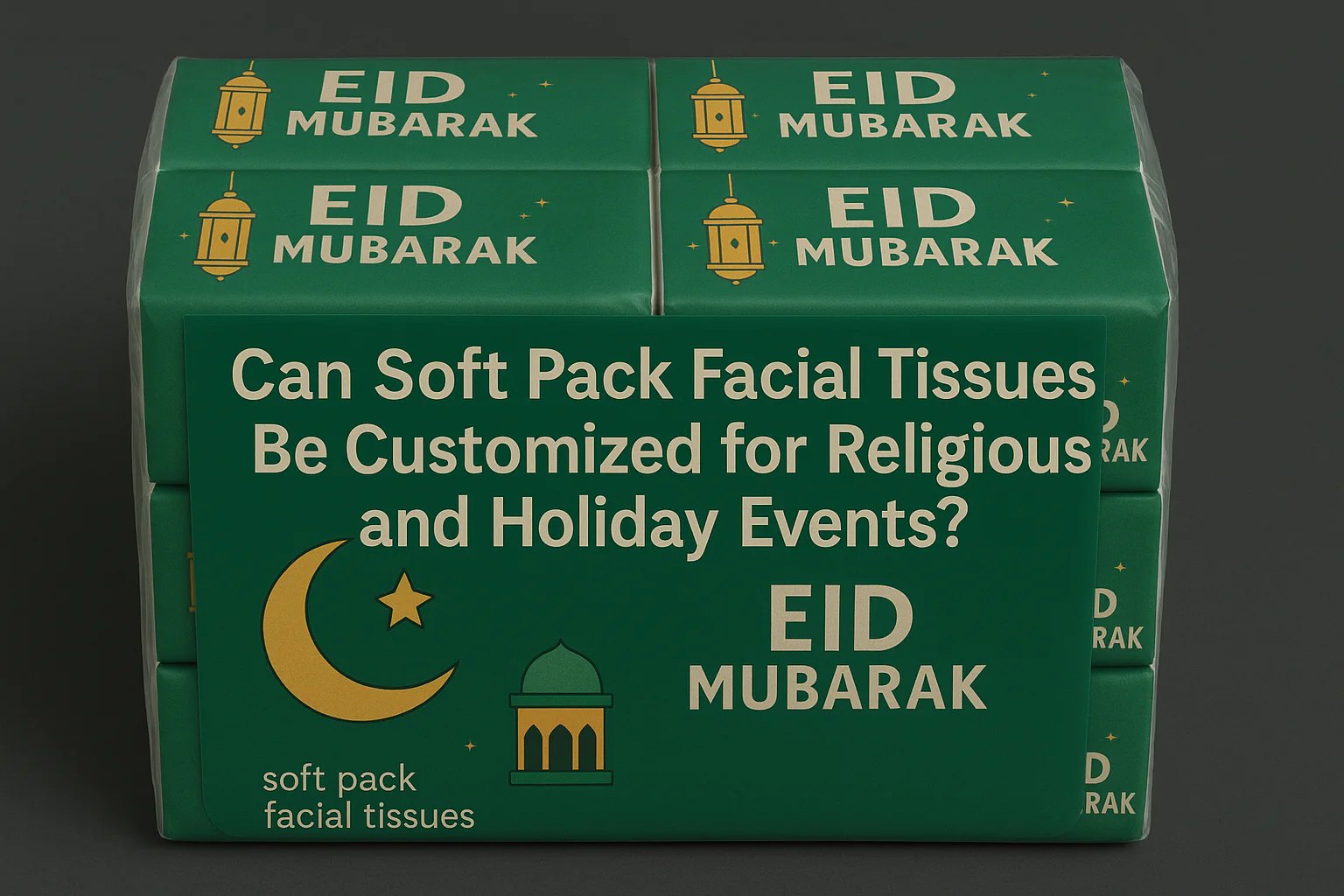 Customized Islamic Festival Tissue Pack