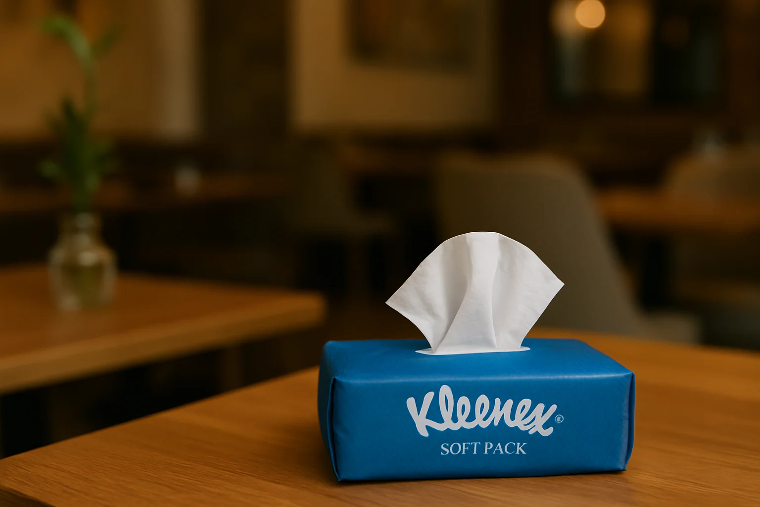 Kleenex soft pack facial tissues