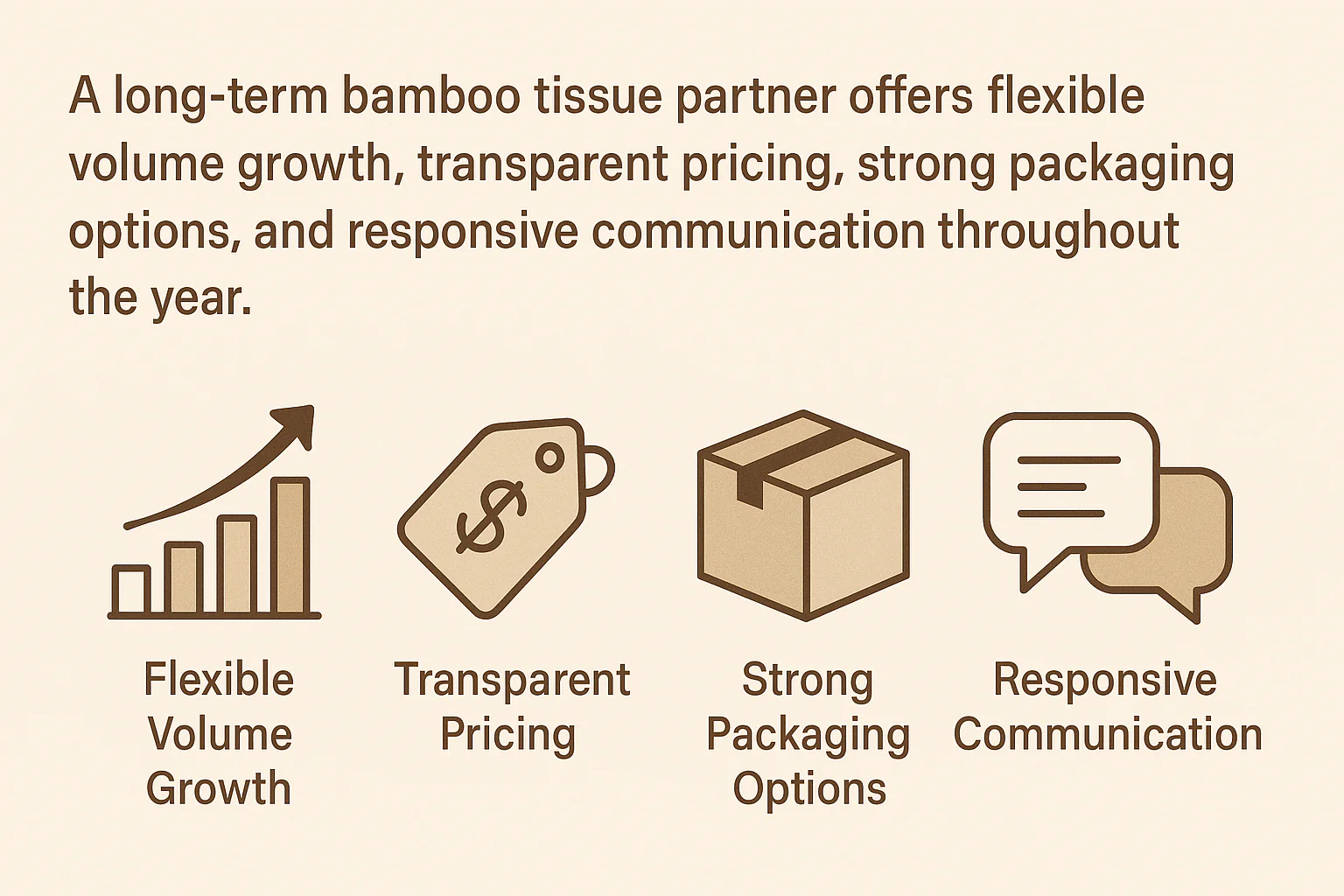 Reliable bamboo tissue partnership